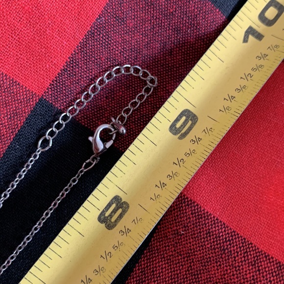 Womens’ Double loop necklace - Picture 4 of 7